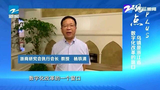 浙商研究会执行会长 杨轶清:乌镇是浙江省数字化改革的窗口