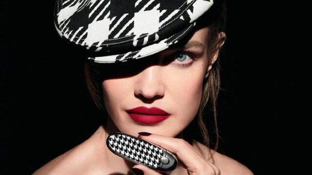 Natalia Vodianova * 贺聪 Guerlain红唇美妆大片