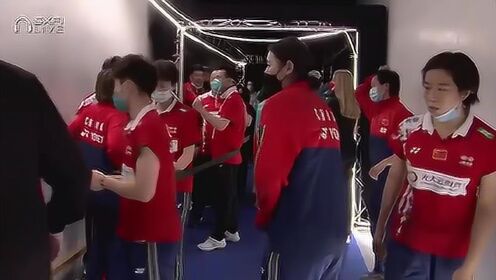 2020尤伯杯 中国队夺冠瞬间和颁奖典礼 漂亮