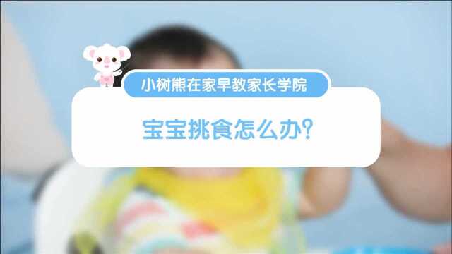 小树熊在家早教家长学院 | 孩子挑食怎么办?