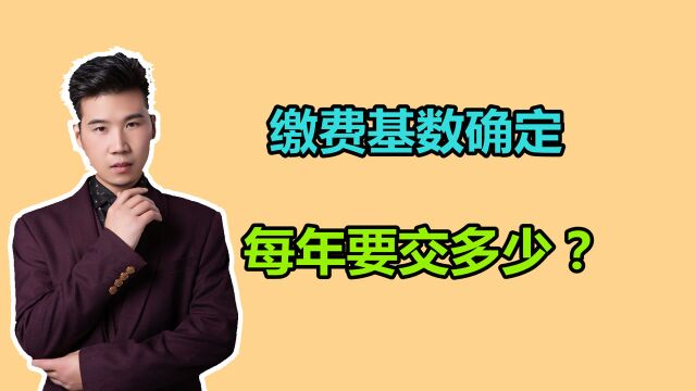 2021年养老保险缴费基数确定,是哪里的?每年需要交多少?