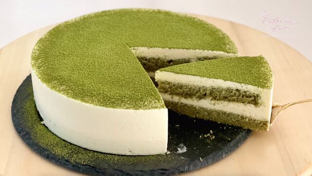 抹茶提拉米苏Matcha Tiramisu Cake