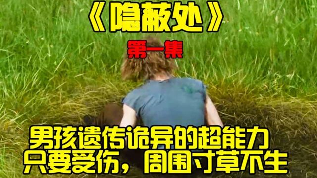 《隐蔽处1》男孩遗传诡异的超能力,只要受伤,周围寸草不生