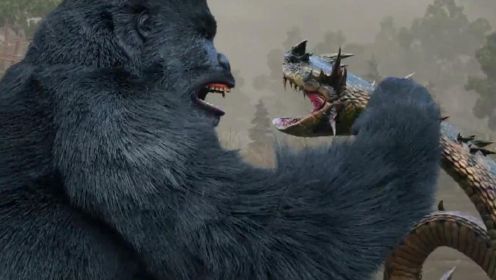 《巨兽岛》动物世界版伪预告：国王争霸！