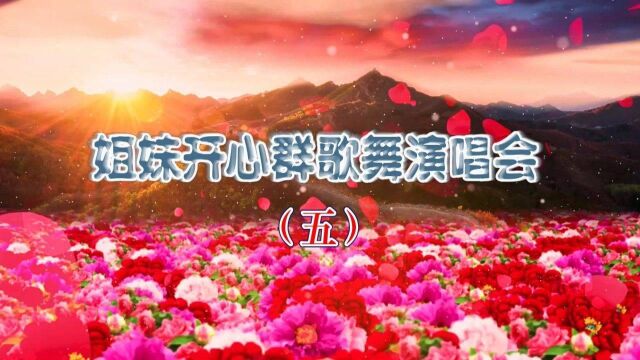 湖北通山姐妹开心群歌舞演唱会视频合集5