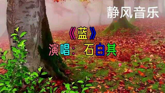 歌曲《蓝》演唱石白其