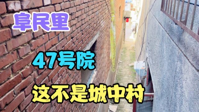 郑州阜民里,楼房间距1米左右,老城区里的廉租房,但不是城中村