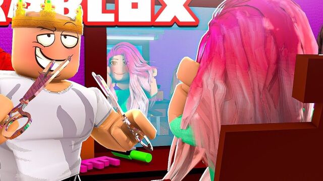 ROBLOX开家理发店研发最新火焰燃烧发型!面面解说