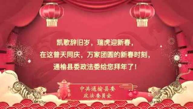 通榆县委政法委致以美好的新春祝福