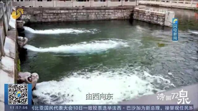 诗画72泉!济南第二大泉黑虎泉:苍池白浪,声若虎啸