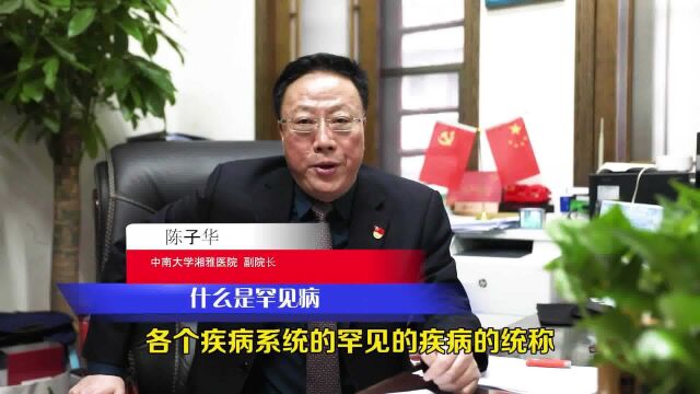 湘雅医院副院长陈子华:让中国罕见病人群追求多彩人生已不再是梦想