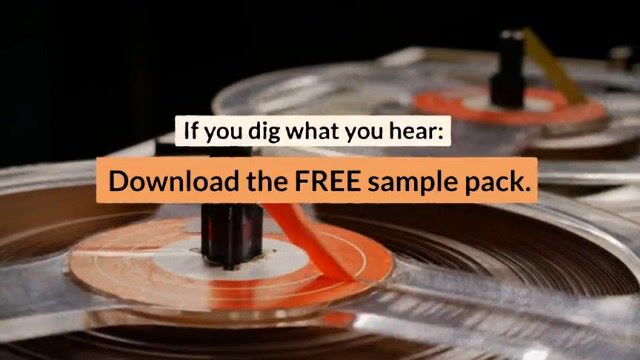 FREE ModernRetro Drum Sample Pack By Reverb.com