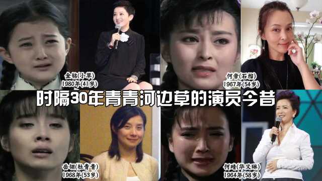 时隔30年!青青河边草的演员今昔!