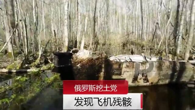 德军Ju52“容克大婶”被击落,在树林里发现其残骸!#户外?#寻宝