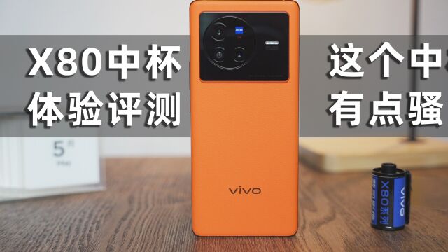 这个中杯有点骚?vivo X80评测