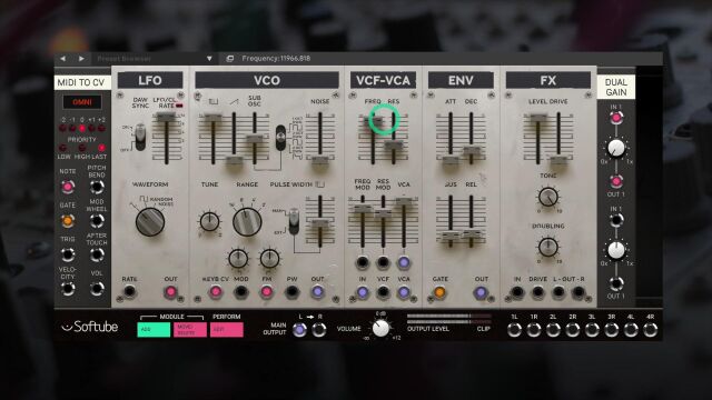 Build With Modular & Model 82 – Softube