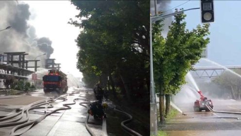上海石化火灾已致一人死亡 消防处置现场曝光