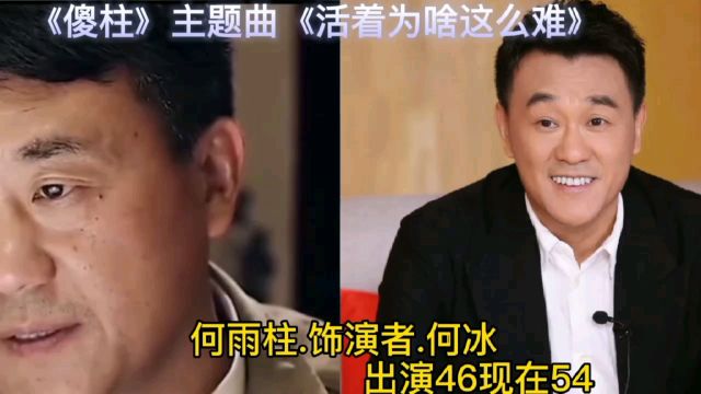 《傻柱》人物今夕对比:何冰是实力派演员!魏小军人美演技棒