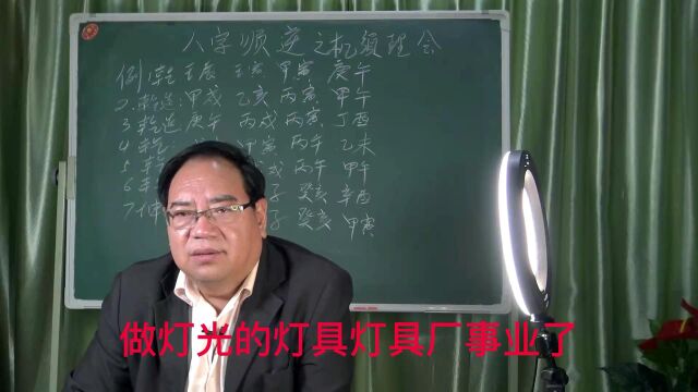 八字顺逆之机须理会二