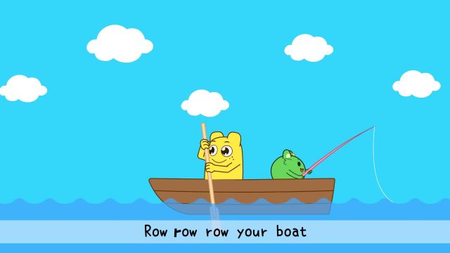 咕力说唱学英语:Row Row Row Your Boat