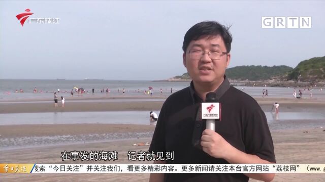 惠州:三名中学生海中遇溺 一人下落不明