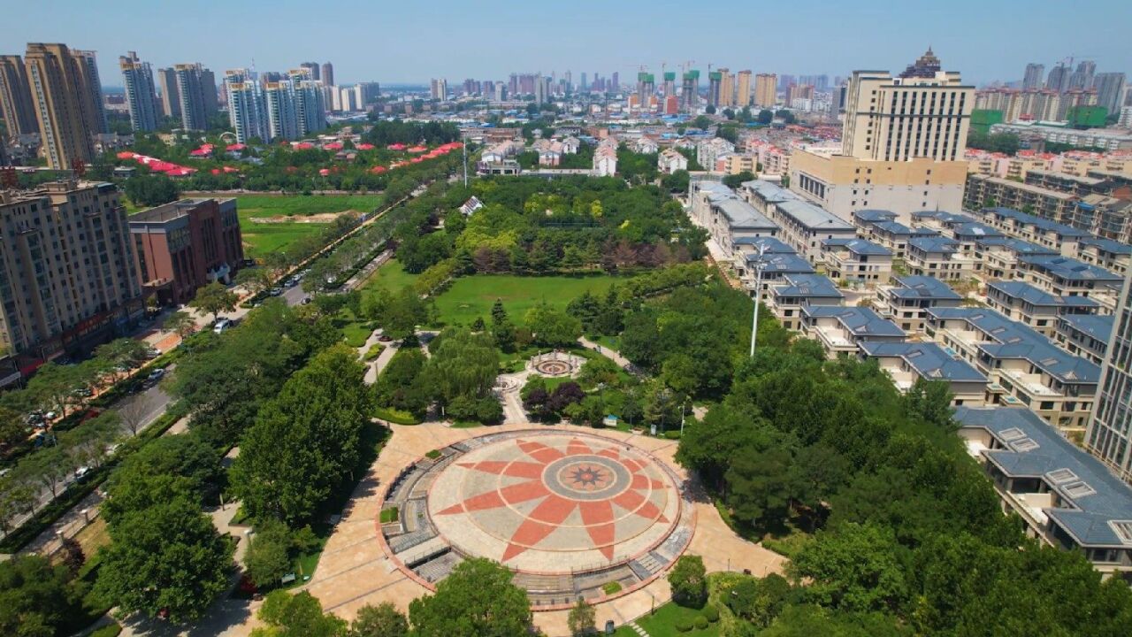 新乡市品质公园美景,喧闹的城市中让你静下来乐园