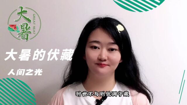 伏于人间,心怀正念——关于大暑的伏藏和它的不灭之光