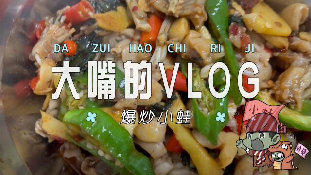 【大嘴vlog】爆炒小蛙