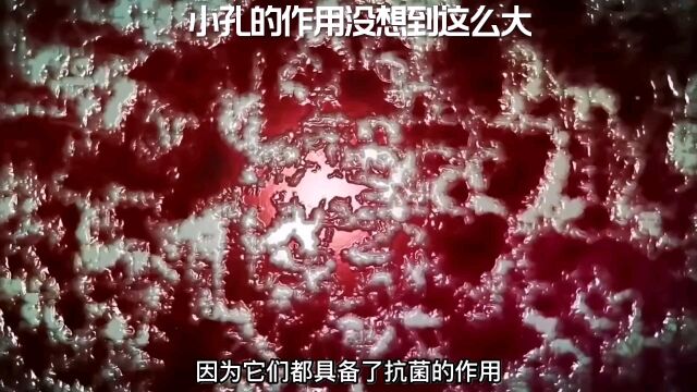 小孔的作用没想到这么大