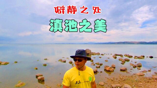 走遍晋宁南滇池湿地(三),无人角落看滇池,背影大叔的昆明游记