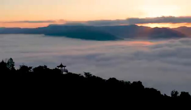 【行摄云南】普洱山:云海壮阔 风景秀丽