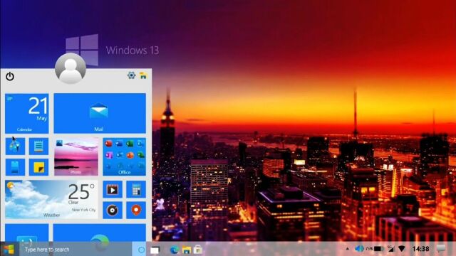 微软系统最新版 Windows13 功能体验畅玩