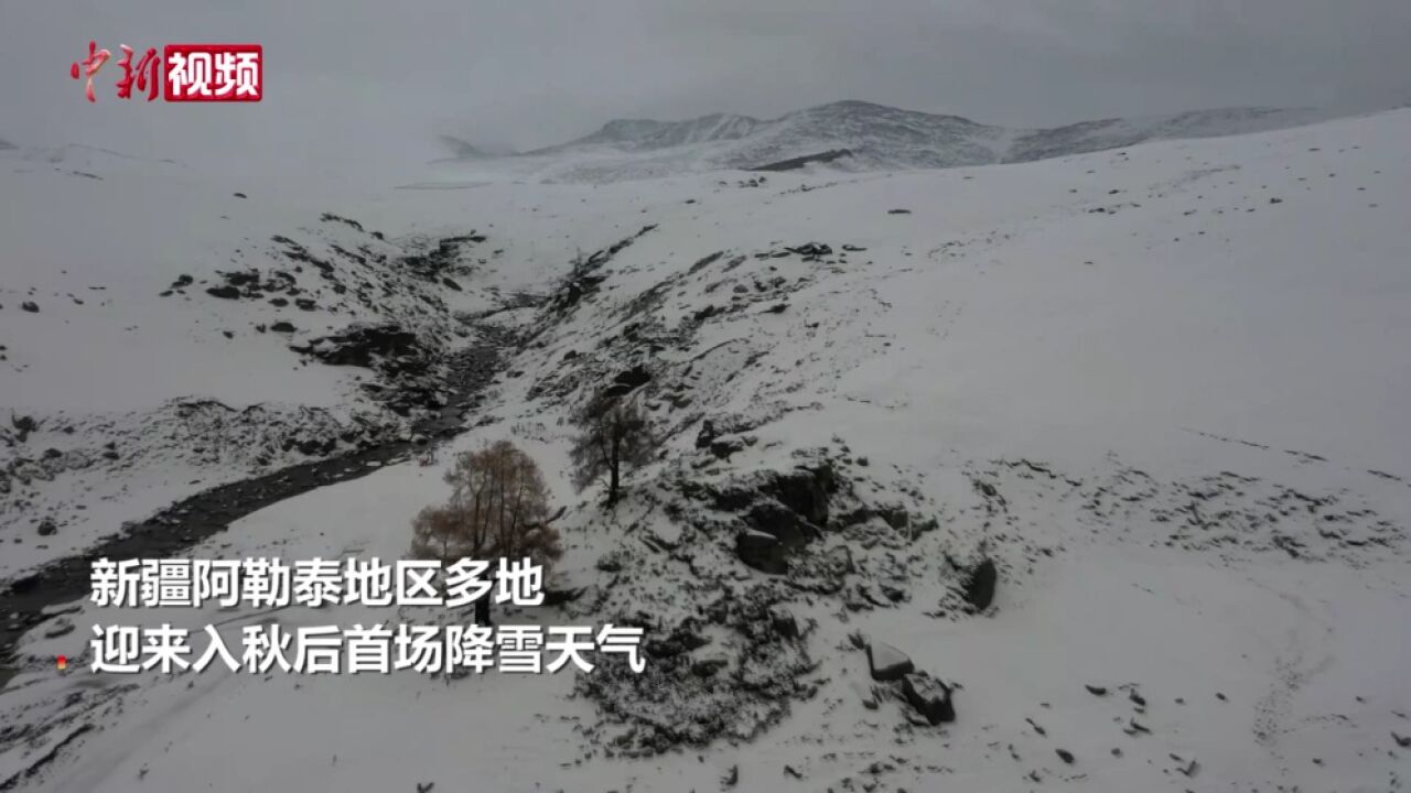 新疆北部多地迎降雪天气