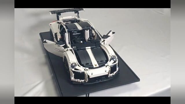 PORSCHE 保时捷911 GT2 积木moc