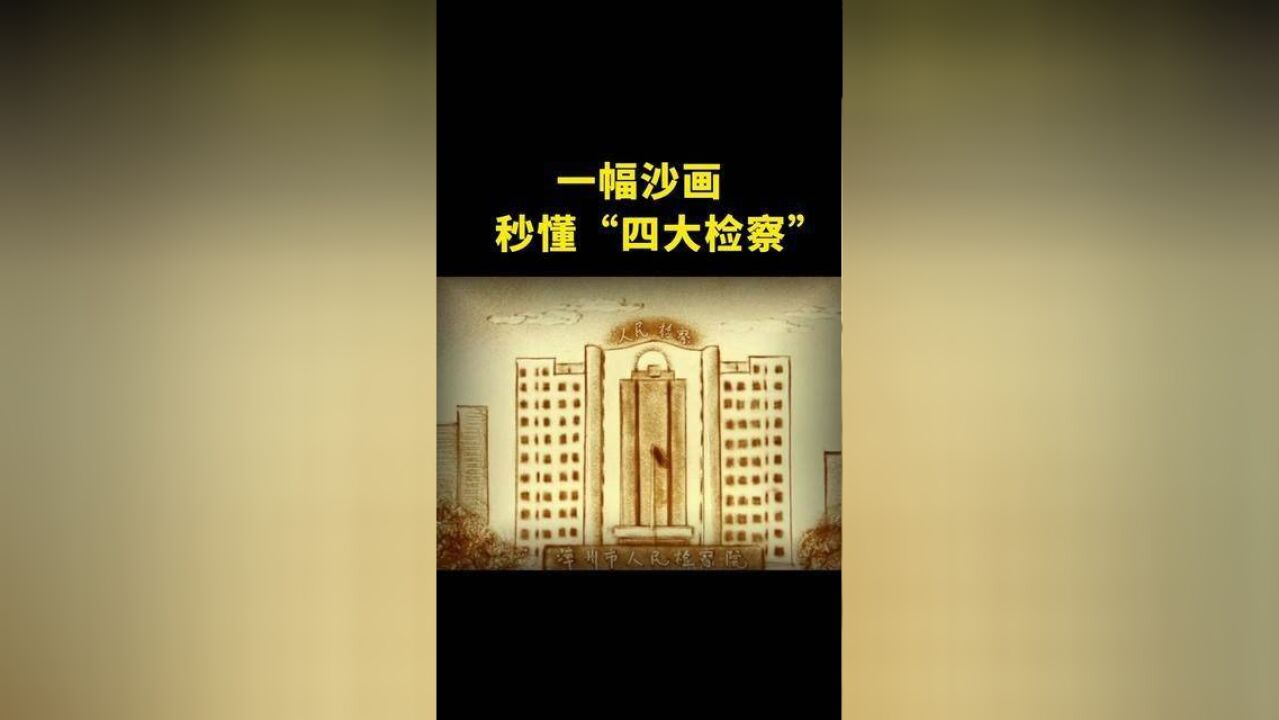 “四大检察”是什么?