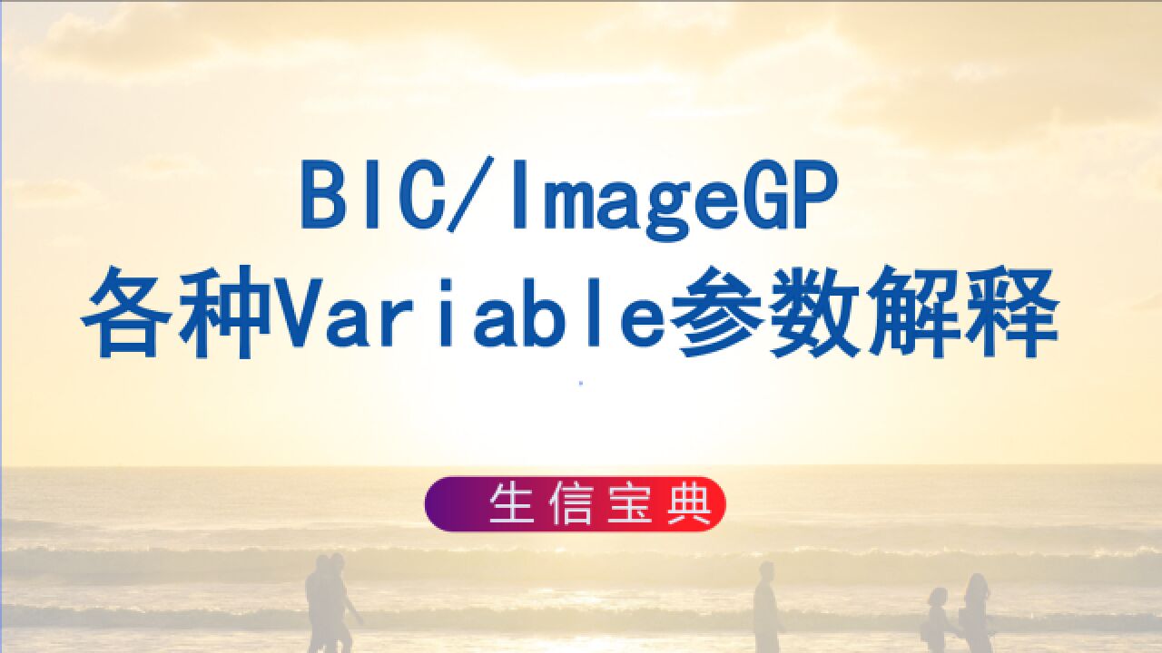 高颜值免费在线 SCI 绘图工具(BIC/ImageGP)006各种Variable参数解释