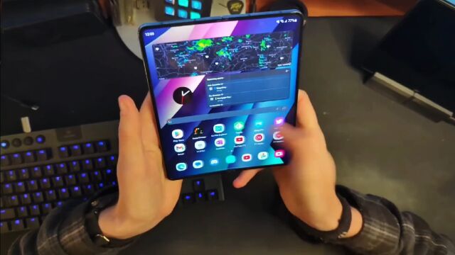 Samsung Galaxy Z fold 4 流畅度游戏浏览