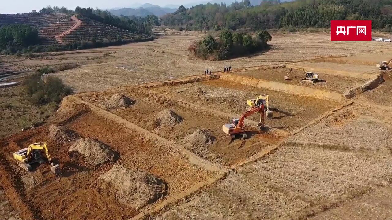 “粮田”变“良田”江西大余加快推进高标准农田建设