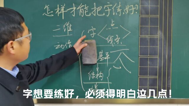 怎样才能把字练好?掌握这几点,让你快速练出一手好字!