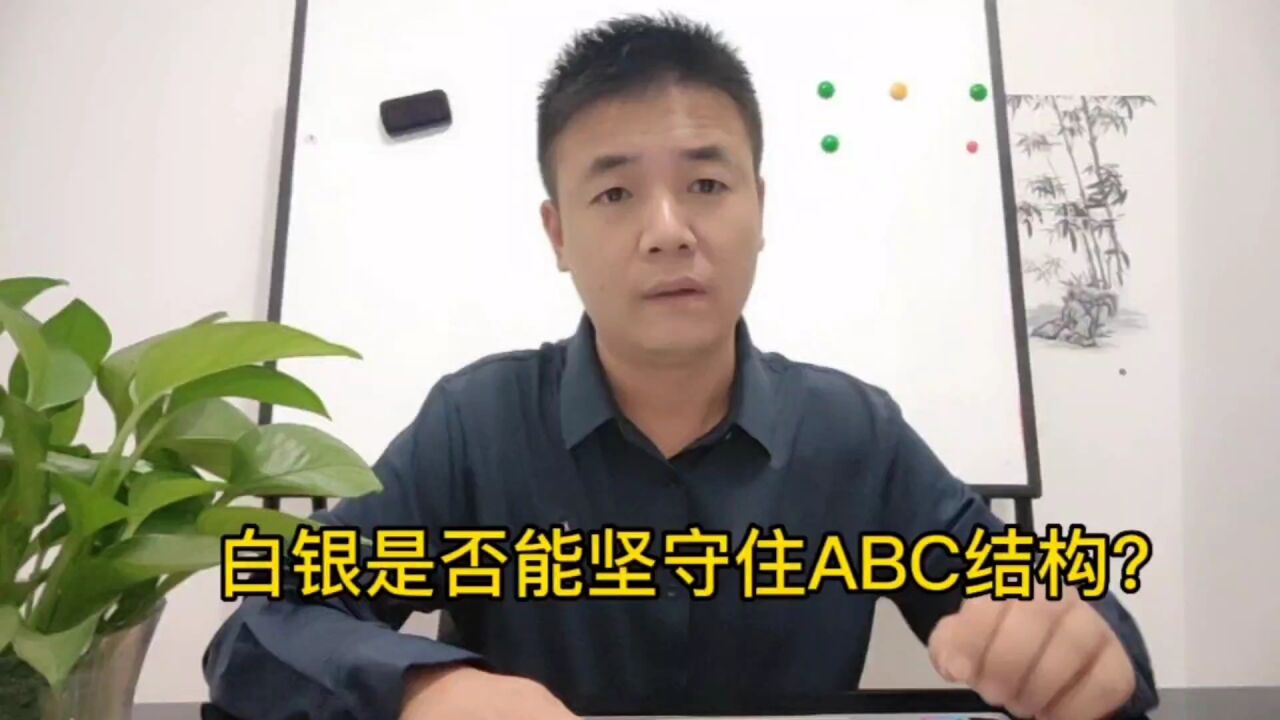 白银是否能坚守住ABC结构?