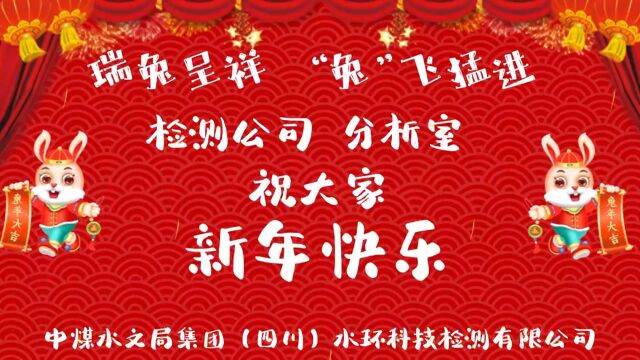 中煤水文局集团(四川)水环科技检测有限公司拜年