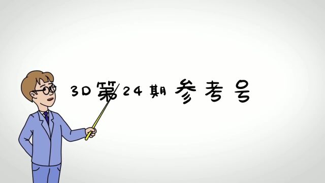 3第024期数字参考码