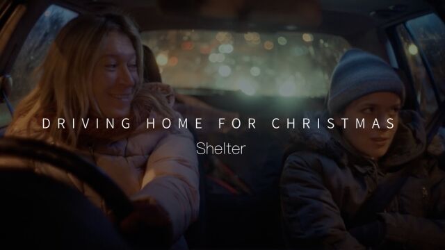 Driving home for Christmas Shelter, Director by Jamie Rafn 