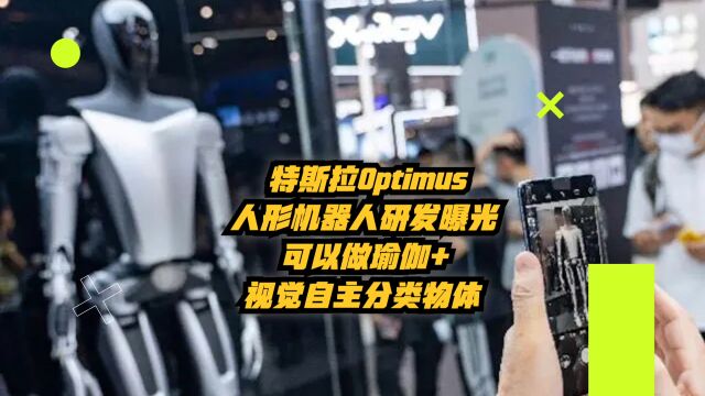 特斯拉Optimus人型机器人研发曝光:可以做瑜伽+视觉自主分类物体