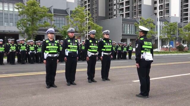 硬核“充电”!衡阳公安交警实战考核炼精兵