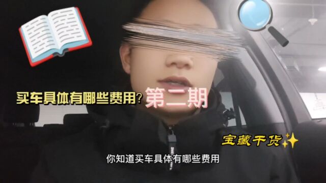 买车费用那些不用给 你知道吗?