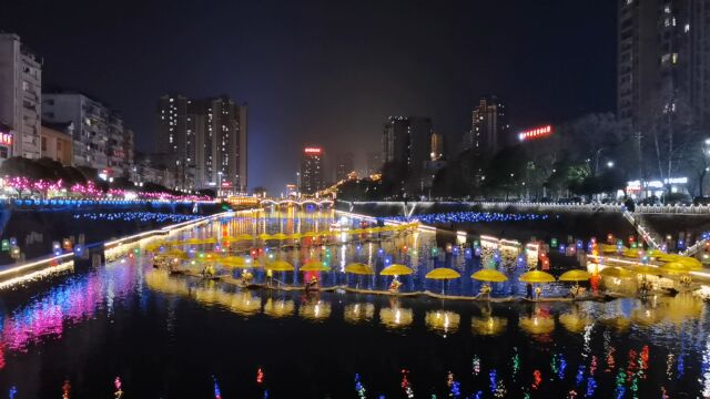 龙游贡水湖北宣恩全新打造的夜游项目之四