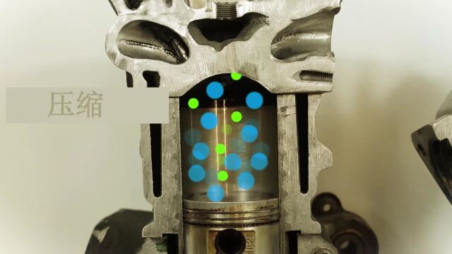 高速摄像机拍摄的发动机运行状态,慢动作解析