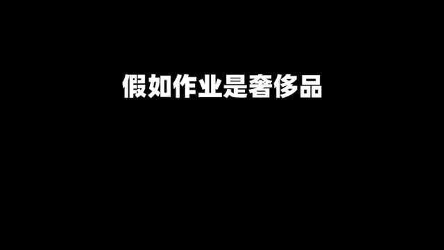 假如作业是奢侈品?一本作业,居然值8848颗钻石!