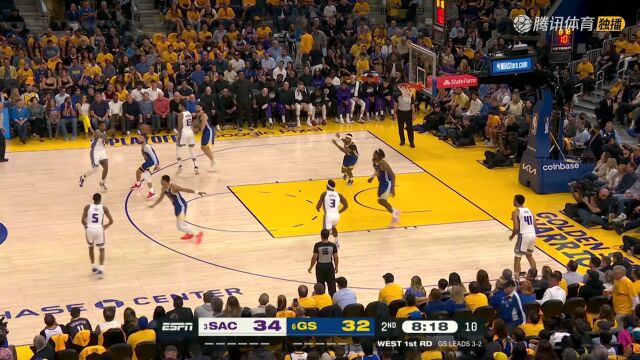 NBA季后赛 国王vs勇士全场回放